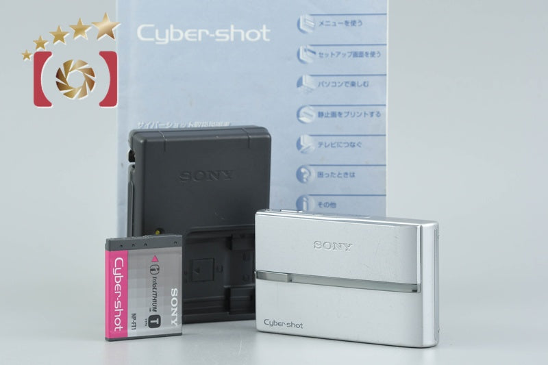 【中古】SONY ソニー Cyber-shot DSC-T9 シルバー デジタルスチルカメラ