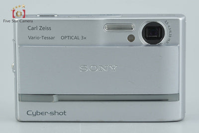 【中古】SONY ソニー Cyber-shot DSC-T9 シルバー デジタルスチルカメラ