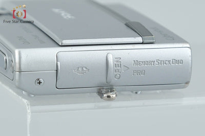 【中古】SONY ソニー Cyber-shot DSC-T9 シルバー デジタルスチルカメラ