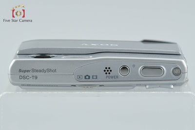 【中古】SONY ソニー Cyber-shot DSC-T9 シルバー デジタルスチルカメラ