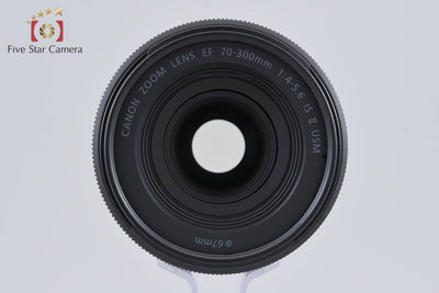 【中古】Canon キヤノン EF 70-300mm f/4-5.6 IS II USM 元箱付き