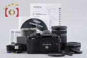 【中古】OLYMPUS オリンパス OM-D E-M10 Mark II EZ ダブルズームキット ブラック シャッター回数僅少