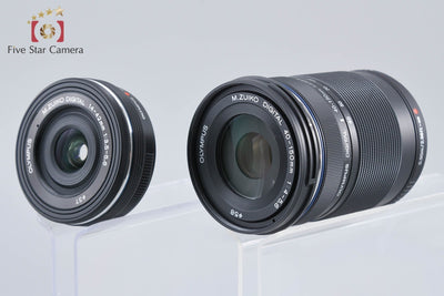 【中古】OLYMPUS オリンパス OM-D E-M10 Mark II EZ ダブルズームキット ブラック シャッター回数僅少