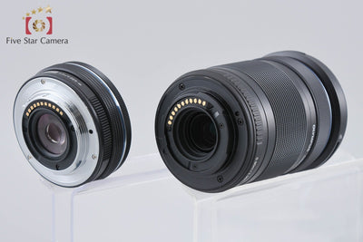 【中古】OLYMPUS オリンパス OM-D E-M10 Mark II EZ ダブルズームキット ブラック シャッター回数僅少