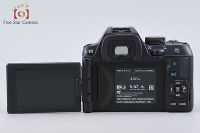 【中古】PENTAX ペンタックス K-70 18-135WR レンズキット ブラック