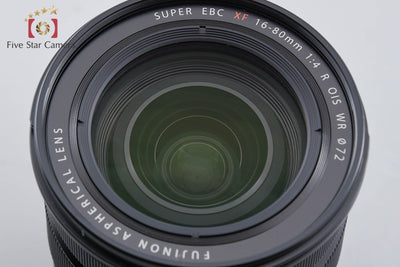 【中古】FUJIFILM 富士フイルム XF 16-80mm f/4 R OIS WR ASPHERICAL
