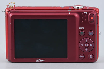 【中古】Nikon ニコン COOLPIX S3500 ラズベリーレッド コンパクトデジタルカメラ