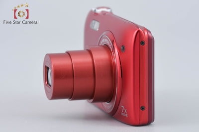 【中古】Nikon ニコン COOLPIX S3500 ラズベリーレッド コンパクトデジタルカメラ