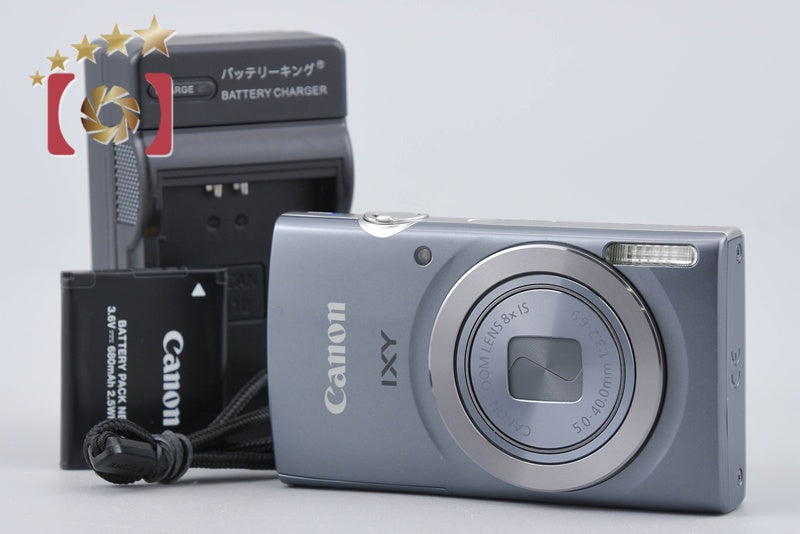 【中古】Canon キヤノン IXY 160 シルバー コンパクトデジタルカメラ