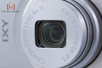 【中古】Canon キヤノン IXY 160 シルバー コンパクトデジタルカメラ