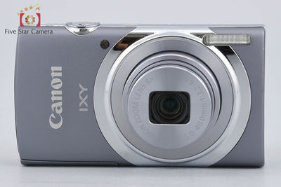 【中古】Canon キヤノン IXY 130 グレー コンパクトデジタルカメラ