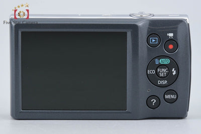 【中古】Canon キヤノン IXY 130 グレー コンパクトデジタルカメラ