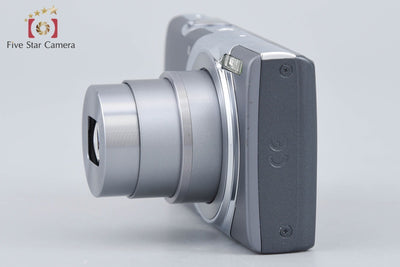 【中古】Canon キヤノン IXY 130 グレー コンパクトデジタルカメラ