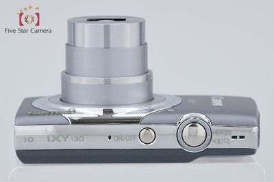 【中古】Canon キヤノン IXY 130 グレー コンパクトデジタルカメラ