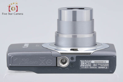 【中古】Canon キヤノン IXY 130 グレー コンパクトデジタルカメラ