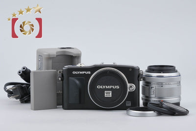 【中古】OLYMPUS オリンパス PEN mini E-PM1 14-42 レンズキット ブラック