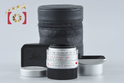 【中古】Leica ライカ SUMMICRON-M 35mm f/2 ASPH. E39 11674 シルバー