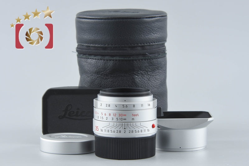 【中古】Leica ライカ SUMMICRON-M 35mm f/2 ASPH. E39 11674 シルバー