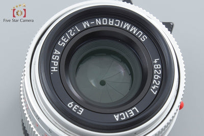 【中古】Leica ライカ SUMMICRON-M 35mm f/2 ASPH. E39 11674 シルバー