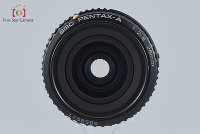 【中古】PENTAX ペンタックス SMC A 28mm f/2.8 ペンタックスKマウント