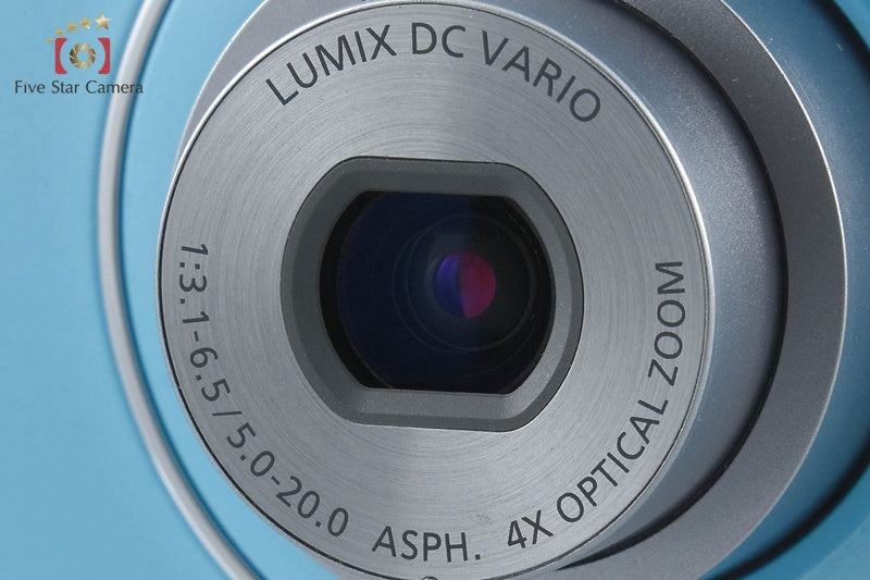 中古】Panasonic パナソニック LUMIX DMC-S1 ブルー コンパクト