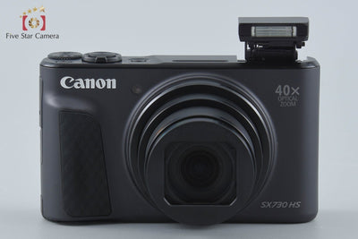 【中古】Canon キヤノン PowerShot SX730 HS ブラック コンパクトデジタルカメラ