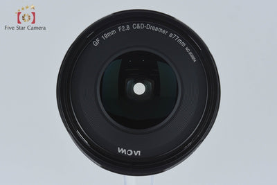 【中古】LAOWA ラオワ GF 19mm f/2.8 ZERO-D 富士フイルムGFX用