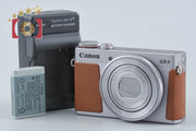 【中古】Canon キヤノン PowerShot G9 X Mark II シルバー コンパクトデジタルカメラ