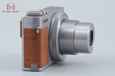 【中古】Canon キヤノン PowerShot G9 X Mark II シルバー コンパクトデジタルカメラ
