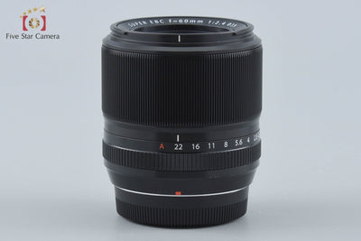 【中古】FUJIFILM 富士フイルム XF 60mm f/2.4 R Macro Aspherical