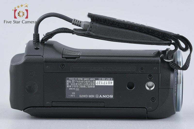 中古】SONY ソニー ハンディカム HDR-CX470 ブラック デジタルビデオ