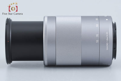 【中古】Canon キヤノン EF-M 55-200mm f/4.5-6.3 IS STM シルバー