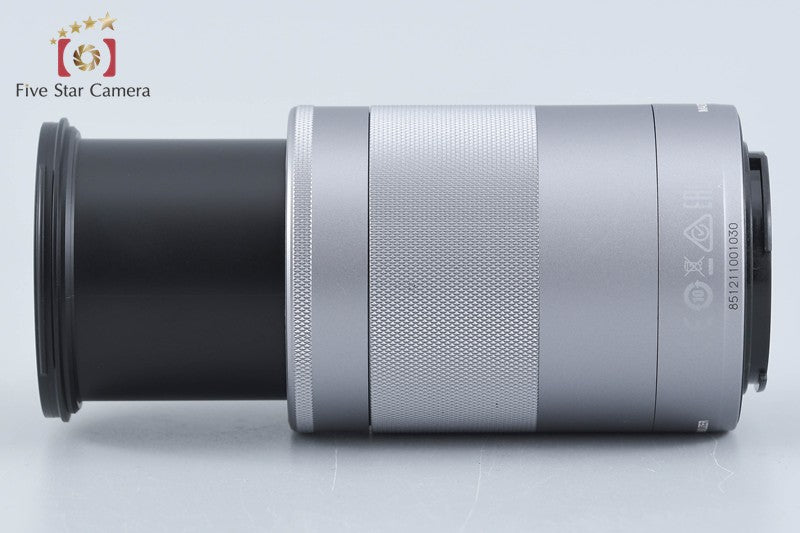 中古】Canon キヤノン EF-M 55-200mm f/4.5-6.3 IS STM シルバー