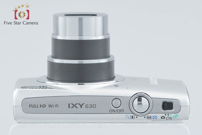 【中古】Canon キヤノン IXY 630 シルバー コンパクトデジタルカメラ