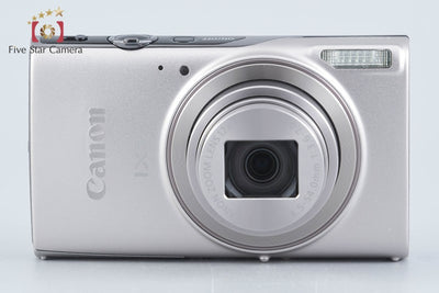 【中古】Canon キヤノン IXY 650 シルバー コンパクトデジタルカメラ 元箱付き