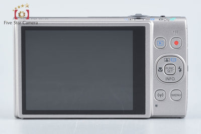 【中古】Canon キヤノン IXY 650 シルバー コンパクトデジタルカメラ 元箱付き
