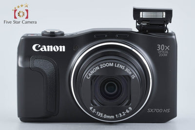 【中古】Canon キヤノン PowerShot SX700 HS ブラック コンパクトデジタルカメラ