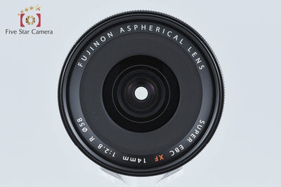 【中古】FUJIFILM 富士フイルム XF 14mm f/2.8 R