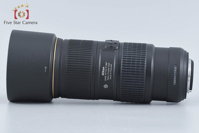 【中古】Nikon ニコン AF-S NIKKOR 70-200mm f/4 G ED VR 元箱付き