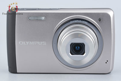 【中古】OLYMPUS オリンパス STYLUS VH-410 シルバー コンパクトデジタルカメラ