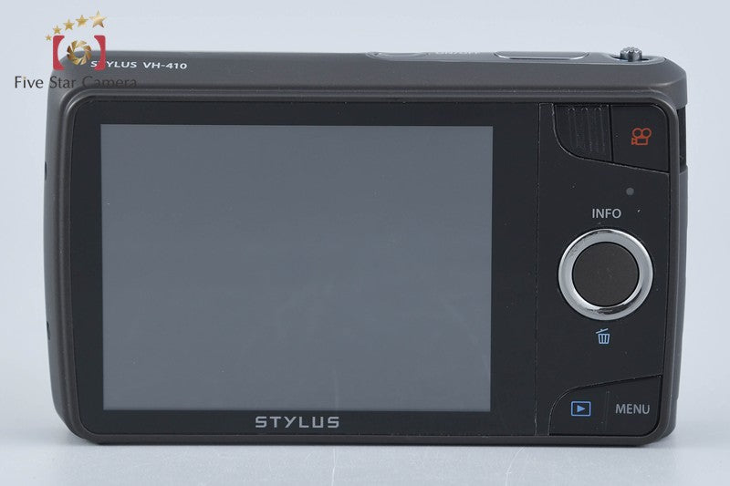 中古】OLYMPUS オリンパス STYLUS VH-410 シルバー コンパクトデジタル