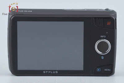 【中古】OLYMPUS オリンパス STYLUS VH-410 シルバー コンパクトデジタルカメラ