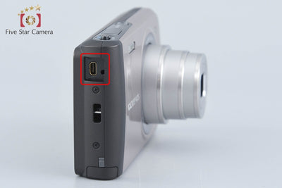 【中古】OLYMPUS オリンパス STYLUS VH-410 シルバー コンパクトデジタルカメラ