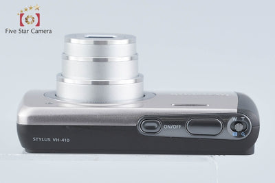 【中古】OLYMPUS オリンパス STYLUS VH-410 シルバー コンパクトデジタルカメラ