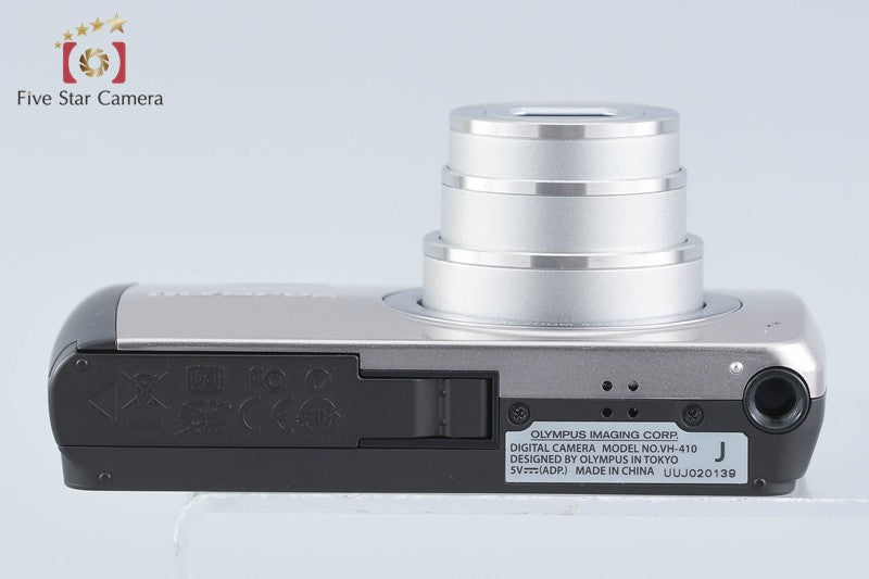 中古】OLYMPUS オリンパス STYLUS VH-410 シルバー コンパクトデジタル