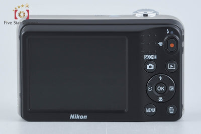 【中古】Nikon ニコン COOLPIX A10 シルバー コンパクトデジタルカメラ 元箱付き
