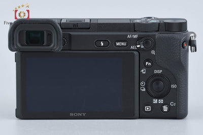 【中古】SONY ソニー α6400 ILCE-6400 ダブルズームレンズキット ブラック 元箱付き