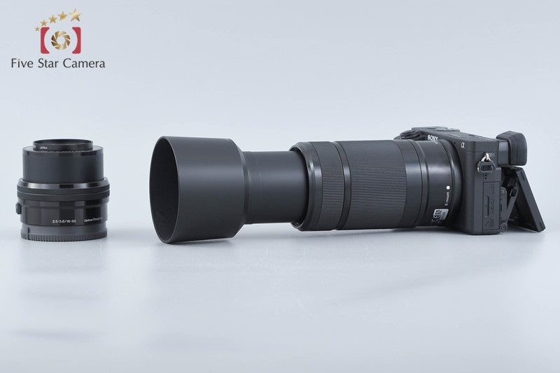 ソニーアルファ6400中古カメラ　レンズ2個セット 中古】SONY ソニー α6400 ILCE-6400 ダブルズームレンズキット