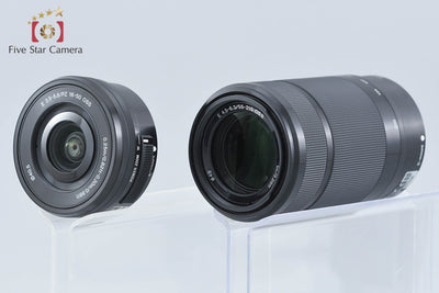 【中古】SONY ソニー α6400 ILCE-6400 ダブルズームレンズキット ブラック 元箱付き