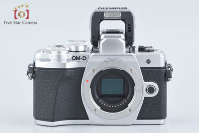 【中古】OLYMPUS オリンパス OM-D E-M10 Mark III EZ ダブルズームキット シルバー 元箱付き